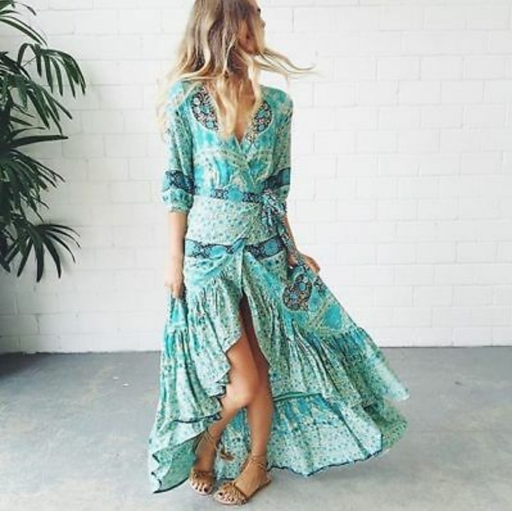 Reserved for Kate* Spell Aloha Fox Dress Small